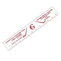 Plastic Rectangle Ruler (2"x12 1/2")